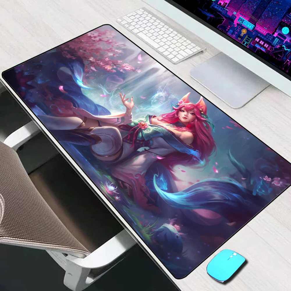 League of Legends alas Mouse besar Aksesori game, alas Mouse Pad komputer alas meja Gamer PC