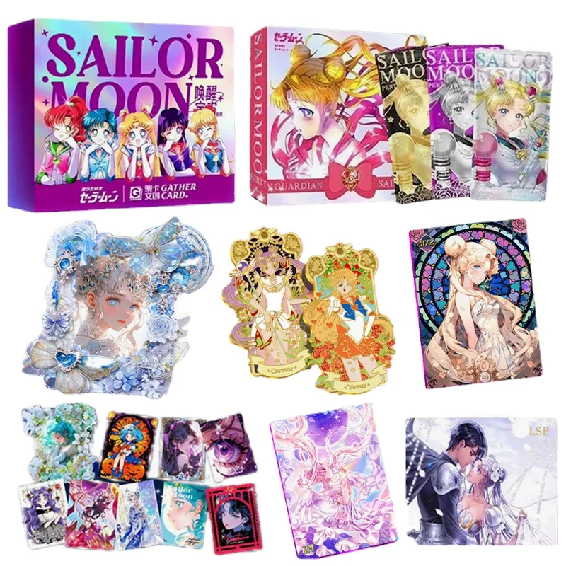 New Goddess Story Cards Moon Sailor Honey Love Sexy Girl Booster Box Complete Set Games For Family Board Party Games Cards