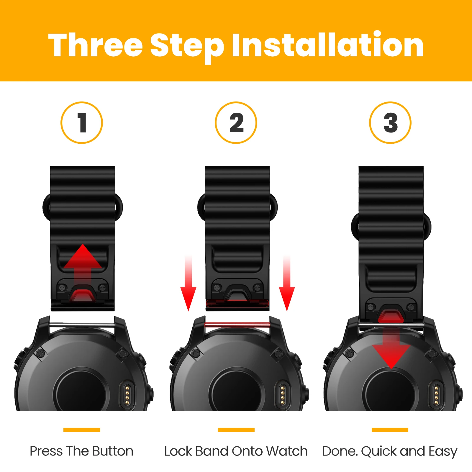 Correa de silicona suave para reloj Garmin, pulsera de liberación rápida de 22 y 26mm para modelos Fenix 5, 5, XPlus, 6, 6, XPro, 7, 7X, Intinct1 y 2, cinturón de fácil ajuste