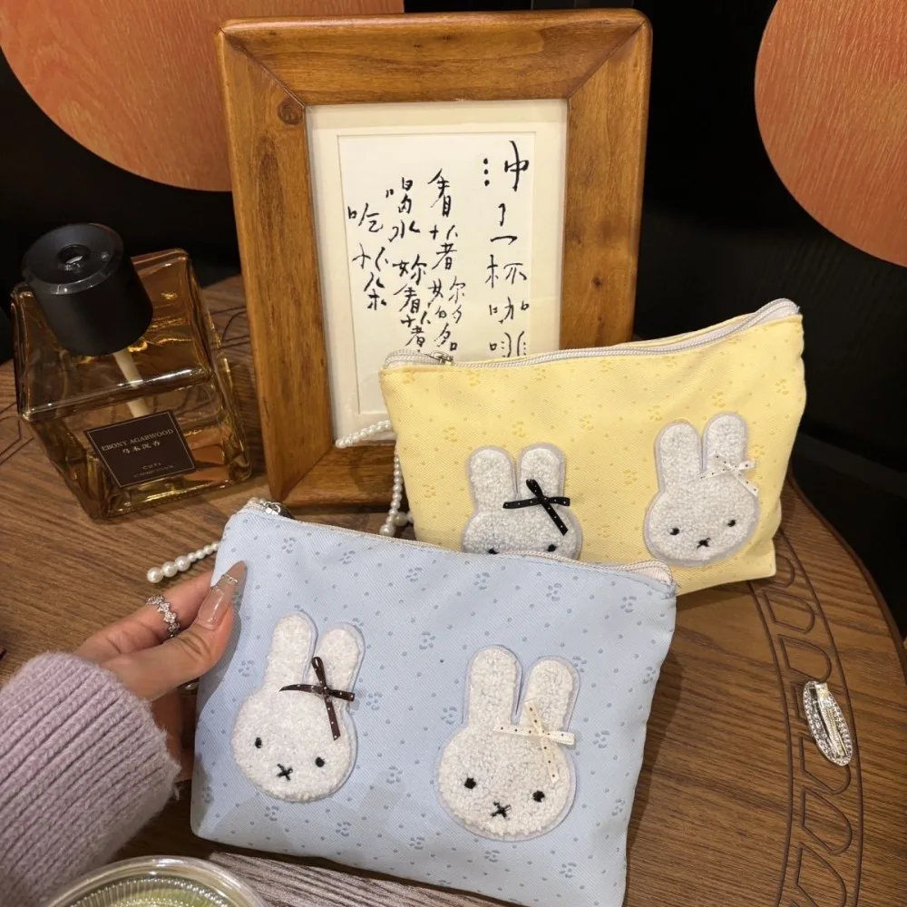 Miffy Kawaii Large capacity makeup bag portable lipstick and cosmetics storage bag Cute Gift Toy