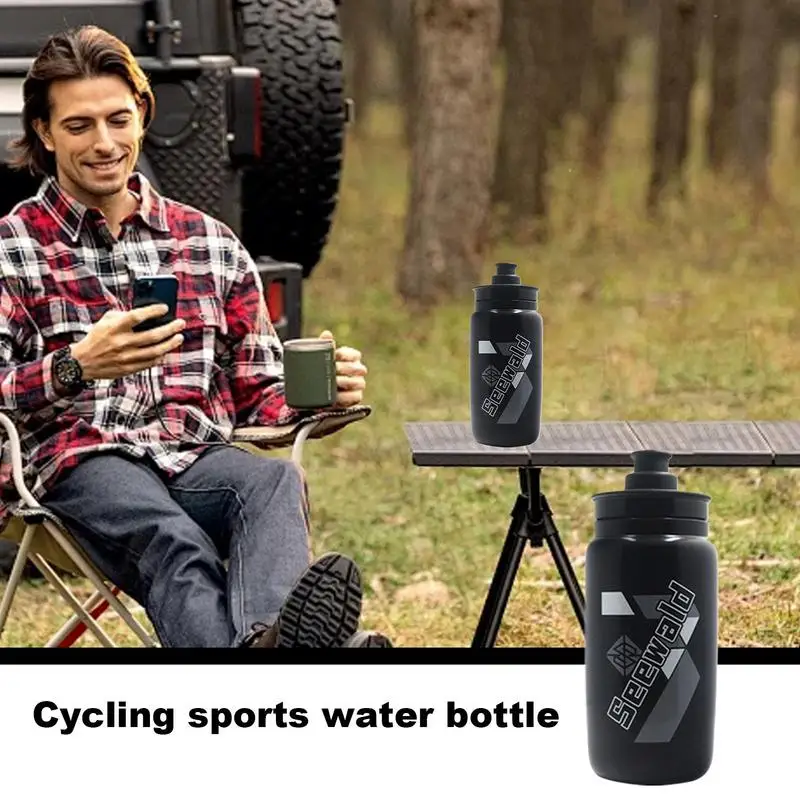 ขวดน้ํากีฬาขี่จักรยานขวดจักรยาน 550ml Fitness & Cycling Tumbler ขวดอเนกประสงค์เกรดอาหารสําหรับฟิตเนส