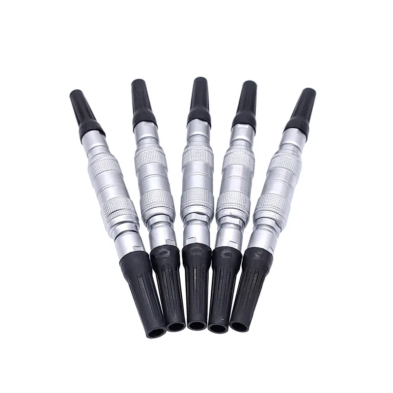 10pcs YC8 mini Circular connectors 8mm 2 3 4 5 6 7pin Sensor connector Docking push pull self lock 8mm