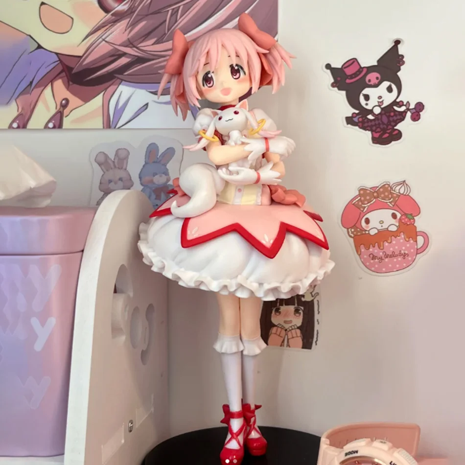 Statuetta Anime Puella Magi Madoka Magica da 18CM, Modellino in PVC, Ornamento, Giocattolo da Collezione, Regalo