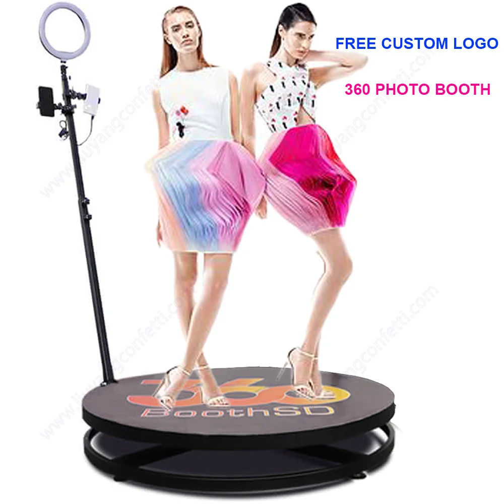 360 Photobooth Machine Revospin Slow Motion Rotating Portable Selfie Platform Spin Photo Booth Stand Automatic Spinning Video FX