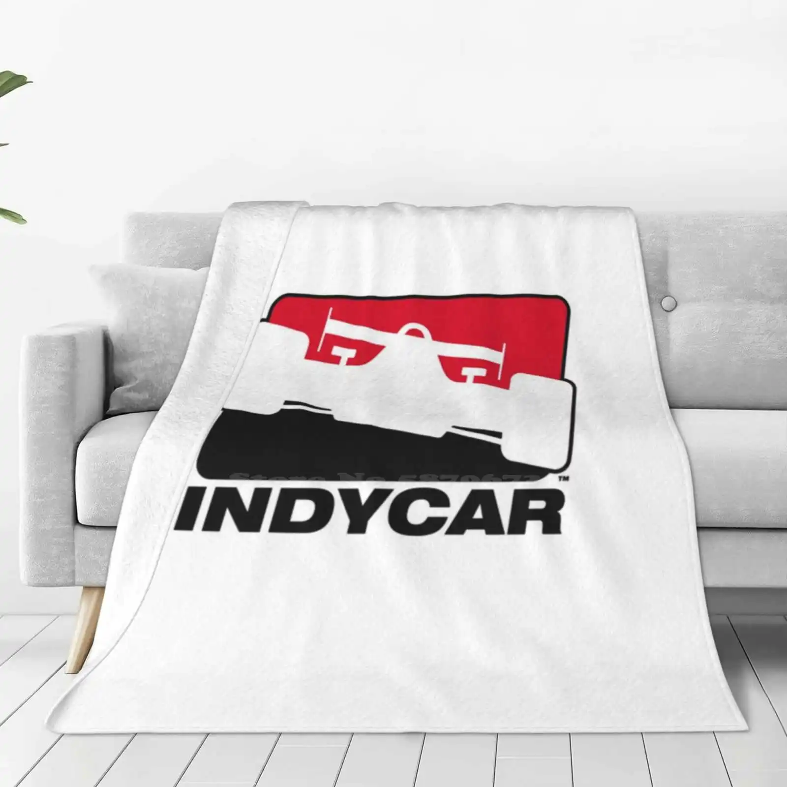 Indycar For Home Sofa Bed Camping Car Plane Travel Portable Blanket Indycar Racing Race