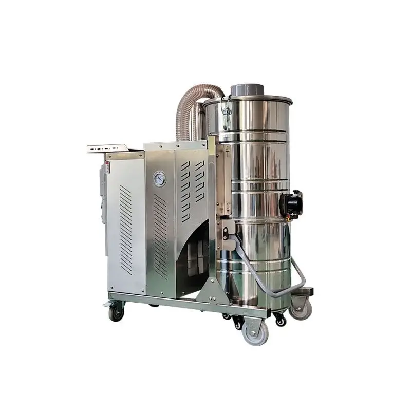 Metal shavings  particle industrial vacuum cleaner chemical spraying