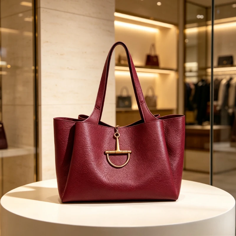 Sophisticated Ladies Messenger Bag Genuine Leather Crossbody Shoulder Bag Chic Tote Purse