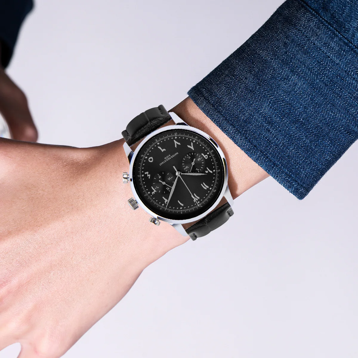 Business Watches Multifunctional Waterproof Men's Watches Men's Strap Quartz Watches