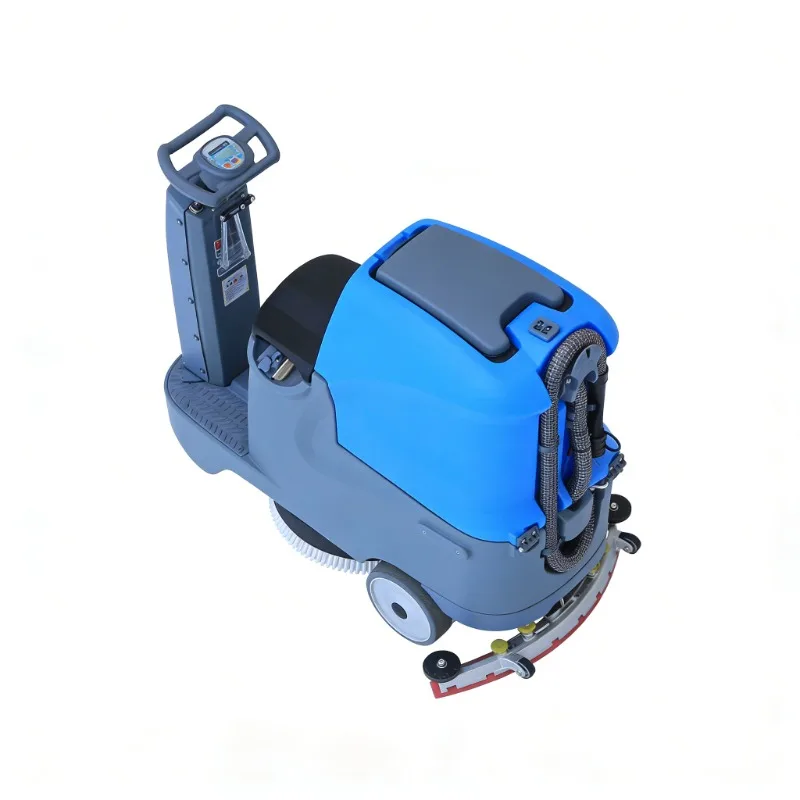 FR70 Scrubbing Machine Floor Scrubber Commercial Floor Scrubber Sweeper Dry Vacuum Ride-on Floor Scrubber With Squeegee O6