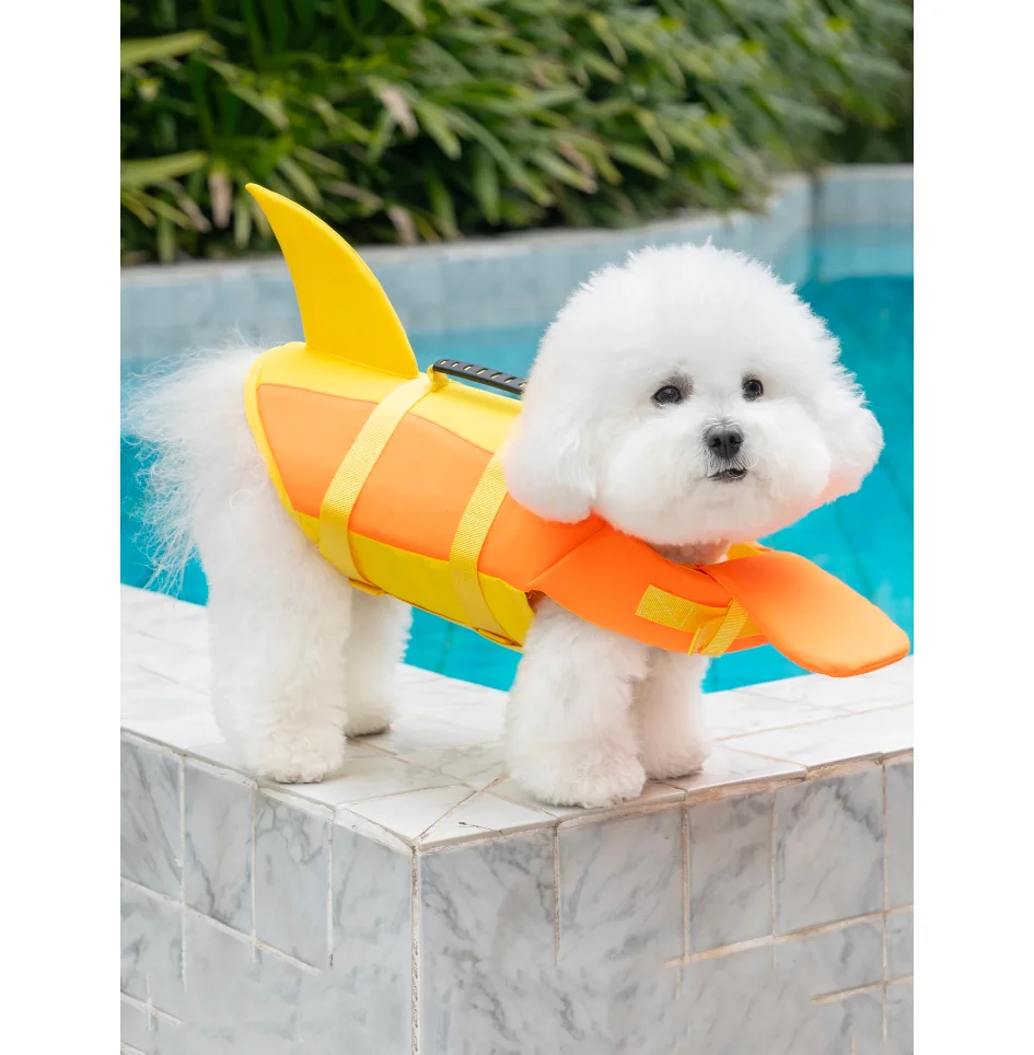 Chaleco Salvavidas para Perro, - Dog Life Jacket Vest Buoyancy Handle reseña y precio