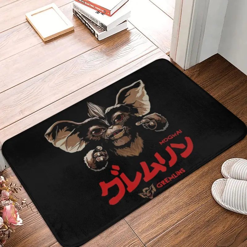 Gremlins Horror Monster Movie Doormat Anti-Slip Entrance Kitchen Bathroom Floor Door Mat Gizmo Mogwai Garage Rug Carpet Footpad