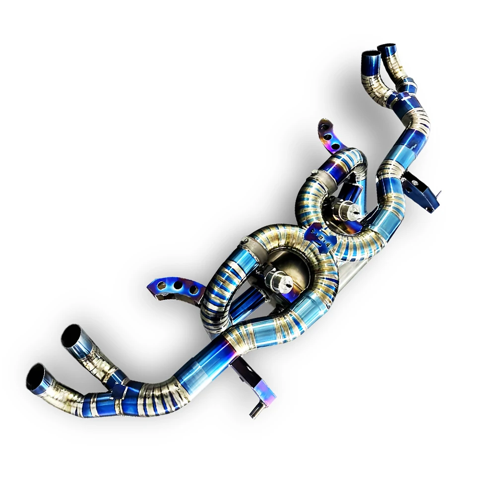 

Titanium alloy cat-back exhaust high performance with valve exhaust system for Lamborghini Huracan LP610 LP580 2017-2023