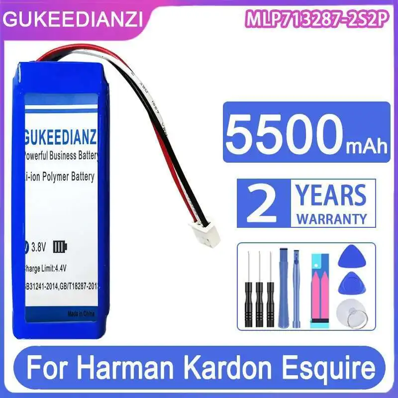 

Bluetooth Speaker Battery For Harman Kardon Esquire Bluetooth Speaker MLP713287-2S2P HK12 Reliable Power 5500mAh