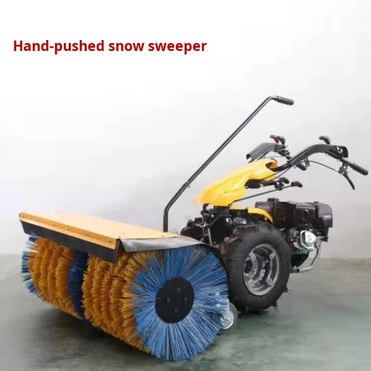 Qinghai Hand-Pushed Diesel/Snow Thrower Shovel One Meter Type Road Use Full Gear Snow Machine 3-Month Warranty