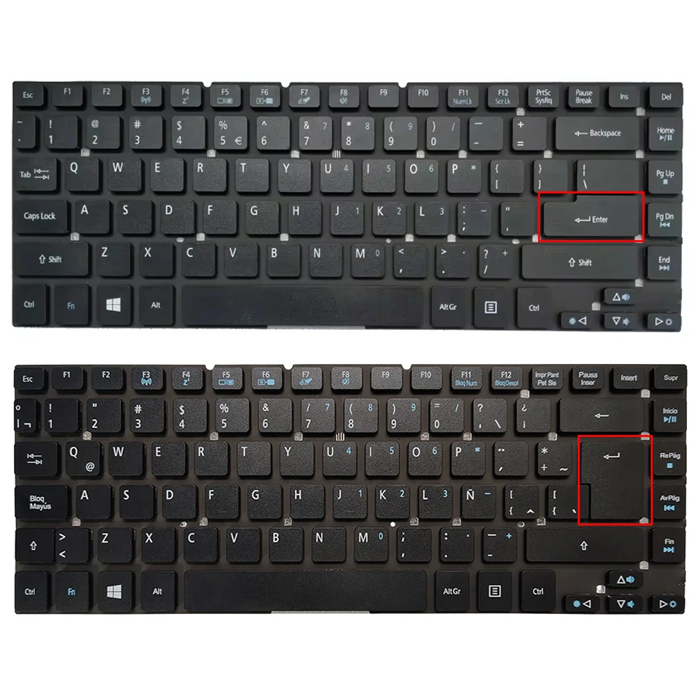 NEW for Acer Aspire 3830 3830T 3830G 3830TG 4830 4830G US/Latin Spanish Keyboard