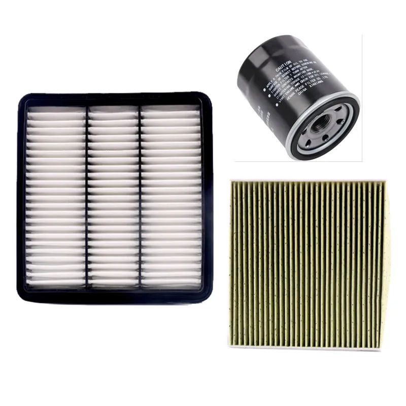 3pcs/Filter Set For Geely Boyue Pro Cool Boyue L Thor Hi· F Boyue X/Oil Filter/Cabin Air Filter/Air Filter/Auto Parts