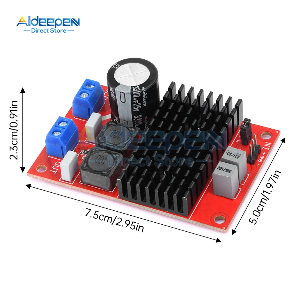 Audio Board TPA3118 CS8673 Digital Power Amplifier Board DC 5V-24V 80W Mono Power Amplifier Board BTL Output For Home
