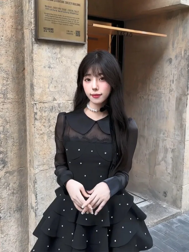 

Pure Desire Polka Dot Bridesmaid Dress Syj Shuyijia Waist Cinched Fluffy Short Skirt for plus Size Women Casual High Waist A-...