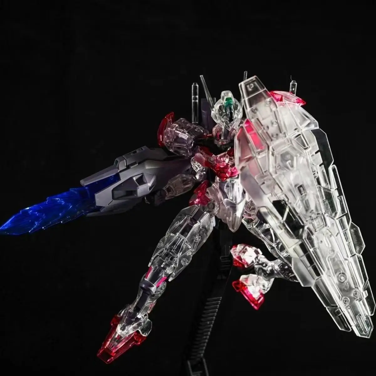 Gaogao xingdong reconstruir aéreo lfrith lutador a bruxa de mercúrio colecionável robô kits de brinquedos figuras de ação anime modelo crianças