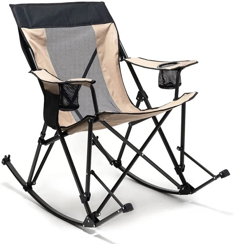 

US Warehouse Metal delux portable folding sillas de playa outdoor furniture beach camp chair