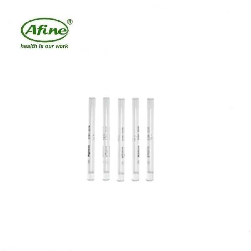 AFINE (Agilent 5183-4695), Splitless Inlet Liner for GC, Single Taper, Deactivated,  5/pk