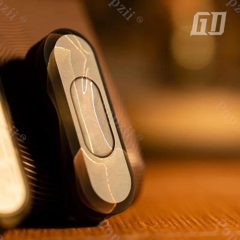 GDEDC Zirconium Intensive Paragraph Mechanical Push Slider Fidgeting toys Office Stress Relief Gadgets Anxiety Toys