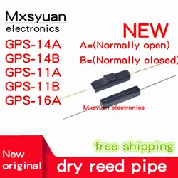 10PCS/LOT 100% NEW GPS-14A GPS-14B GPS-11A GPS-11B GPS-16A Reed Switch Plastic Type Normally Open Magnetic Switch Anti Vibration