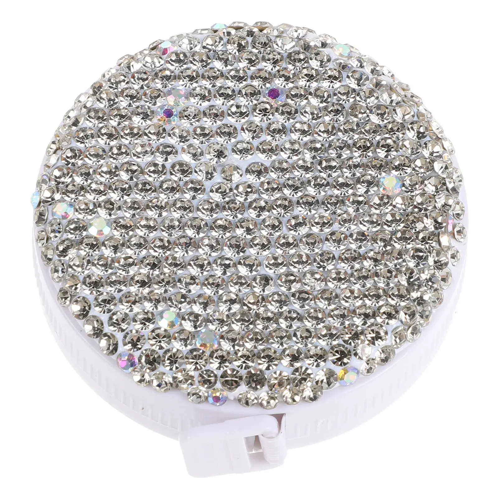 Rhinestone Retractable Tape Measure – Compact Portable Sewing Measuring Tool for Tailoring, Crafting & Body Measurement