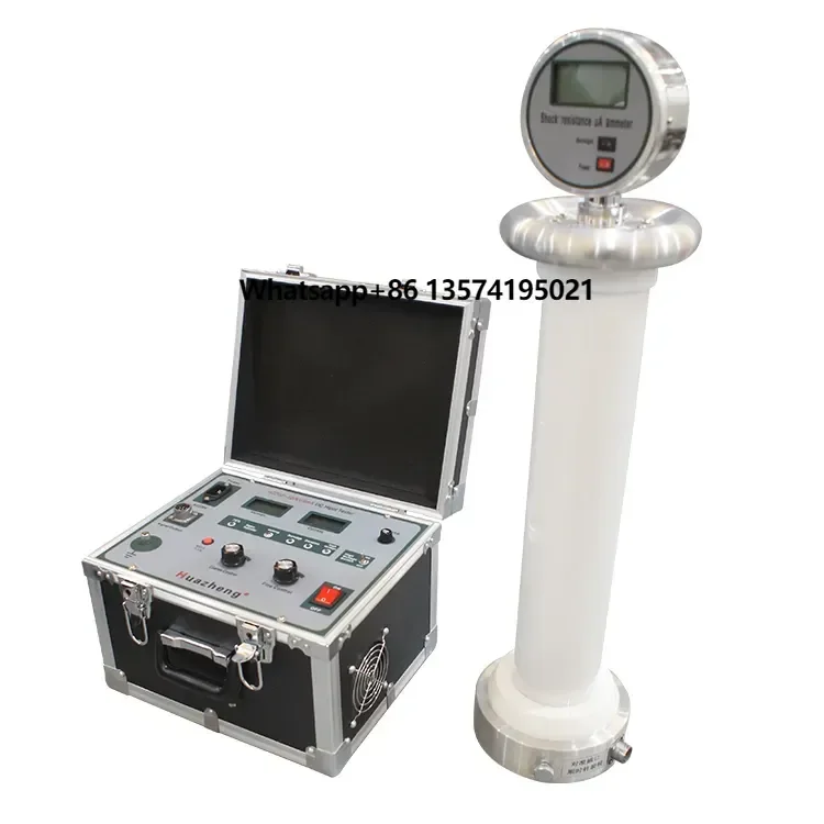 Huazheng 40kV 60 KV 80kV High Voltage Step up Withstand Test Kit Hi Pot Test Set 50 KV Hipot Test DC Portable Tester