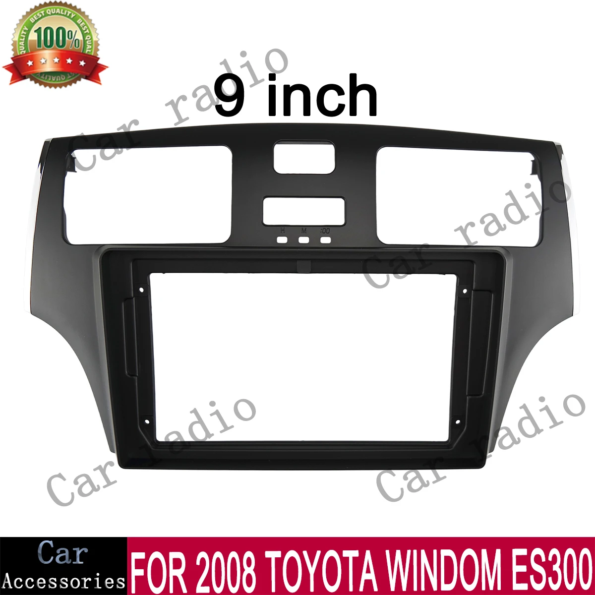 For 2008 TOYOTA WINDOM ES300 9 Inch Car Radio Android Stereo Frame Player Head Unit Fascia Panel Dash Board Cover