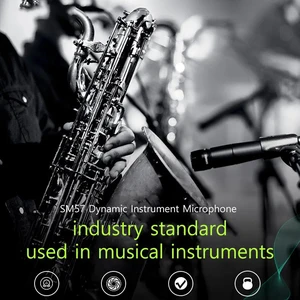 Satışta ilk 10 orijinal no. 1'de bir mikrofon shure sm57