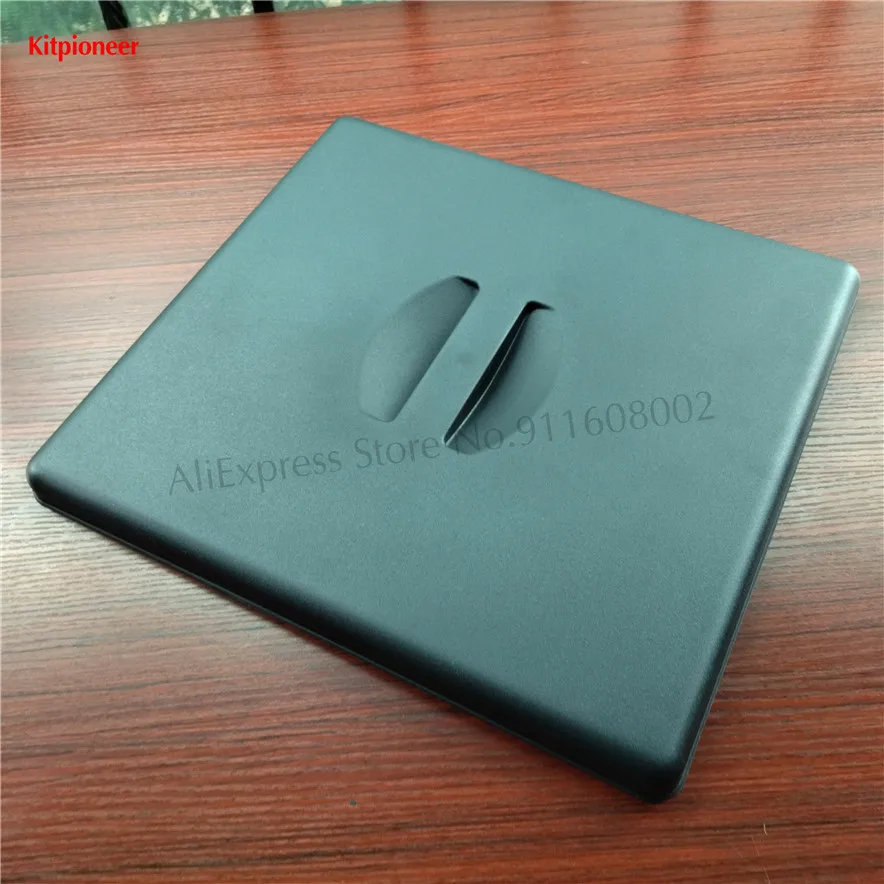 آلة الآيس كريم غطاء مربع علوي ملحق قطع غيار غطاء بلاستيكي مناسب لون أسود مقاس 37.2*34.2 سنتيمتر