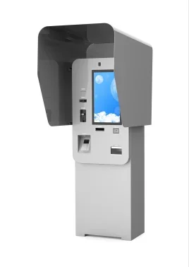 آلات التذاكر المدفوعة الأوتوماتيكية لوقوف السيارات نظام مواقف السيارات نظام الوصول RFID كشك التذاكر لوقوف السيارات