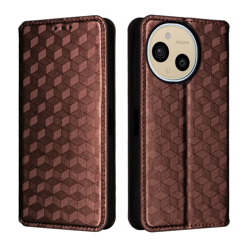 For Sharp Aquos Sense10 Wallet Case Self-adhesive Flip PU Leather Phone Case For Aquos Sense 10 Magnetic Business Case