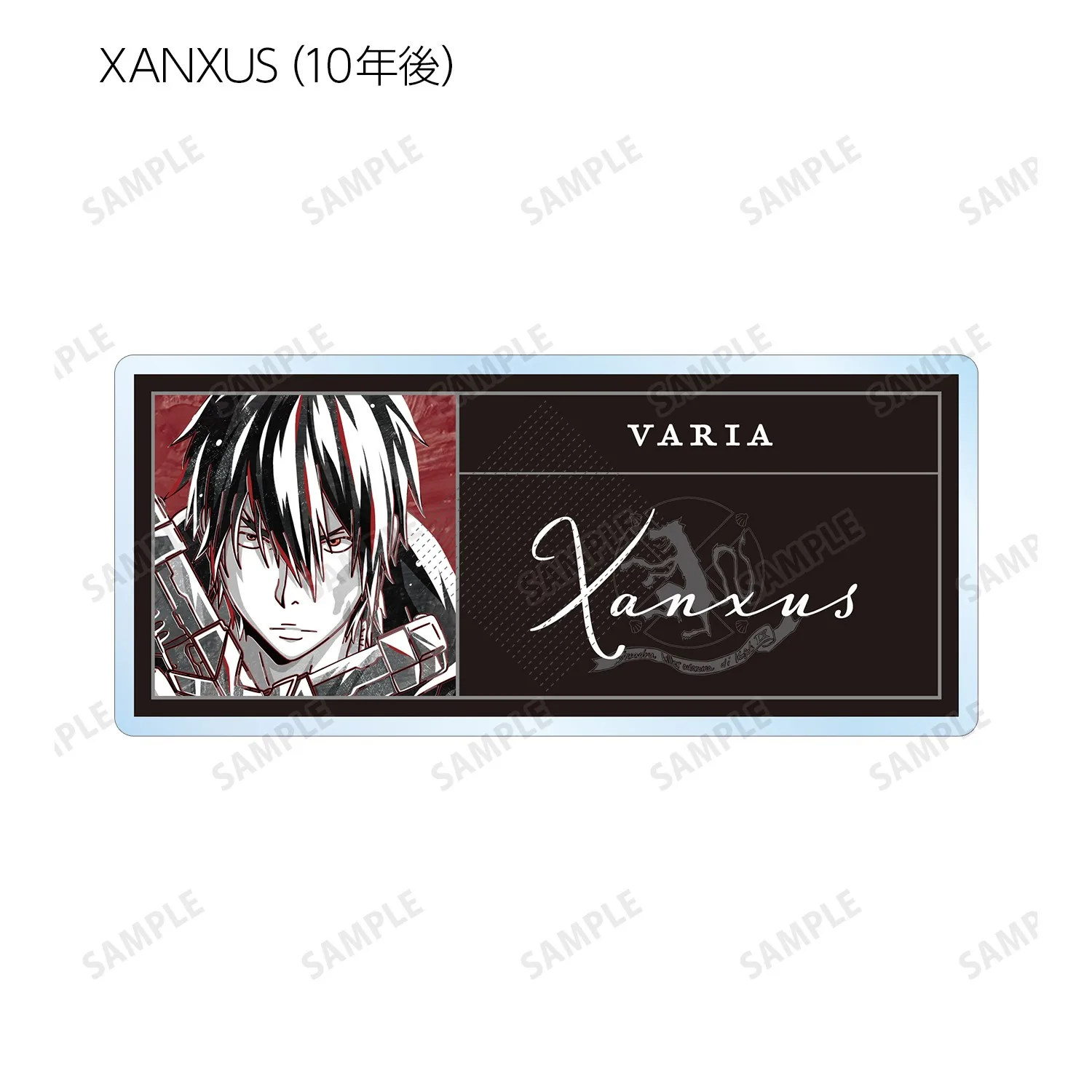 Game Superbi Squalo Belphegor sleutelhanger pop anime acryl sleutelhanger hanger voor cadeau