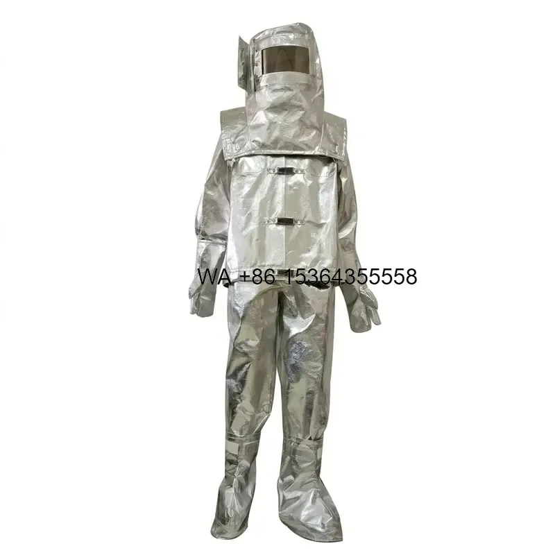 Wmwmnu for RGF-FB Aluminized Fire Proximity Suit Heat Resistant Firefighter Aluminized Insulation Suit