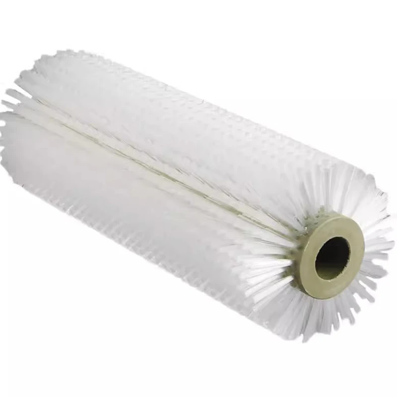 Large Size Industrial Machine Nylon Wire Brush Deburring Abrasive Brush Fruit Cleaning Tools For Polishing Hollow Dust Removal