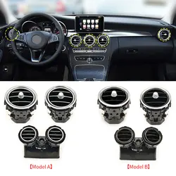 For Mercedes W205 W253 Left Right Middle AC Vent Grille Air Conditioning Outlet Assembly For Benz C GLC Class C180 C200 GLC300