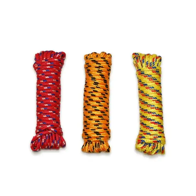 

Diamond Braided Rope of 1/4" x 25' Extra Strength- Sunlight and Weather Resistant