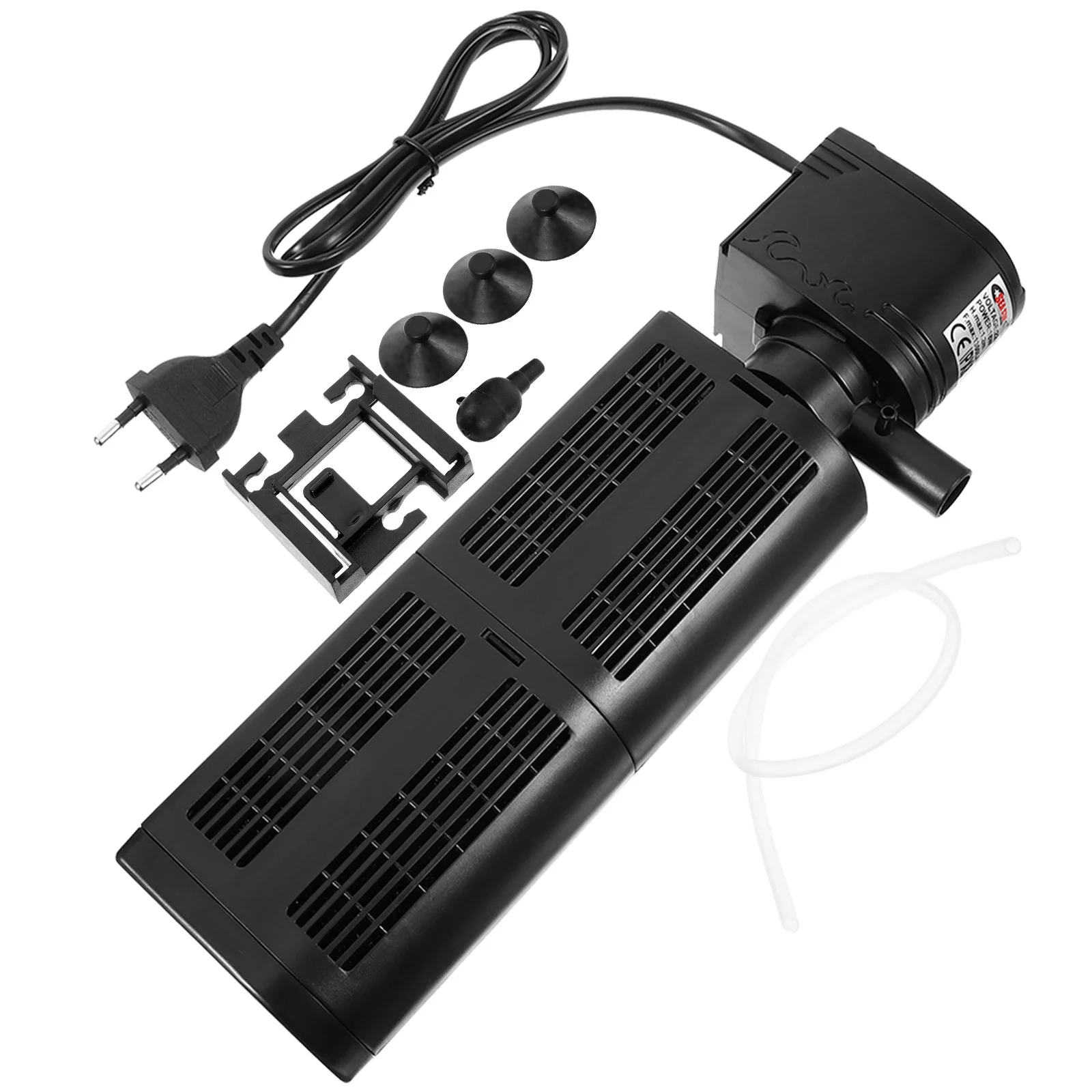 

Aquarium Internal Filter Multi-Functional Water Cleaner Submersible Power Eu Plug Oxygenator for Freshwater Saltwater Tanks