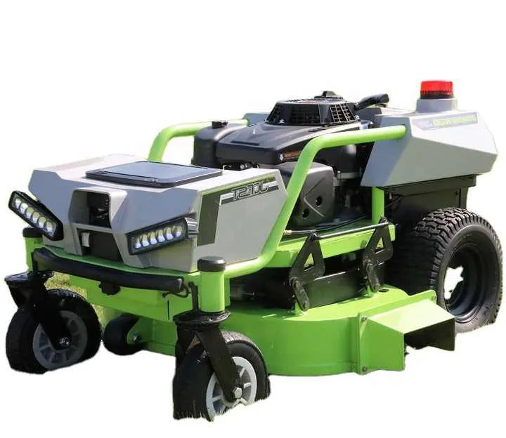 2024 Fully Automatic Intelligent GPS Navigation Self Propelled Multiple Lawns Gasoline Wheeled Robotic Lawn Mower