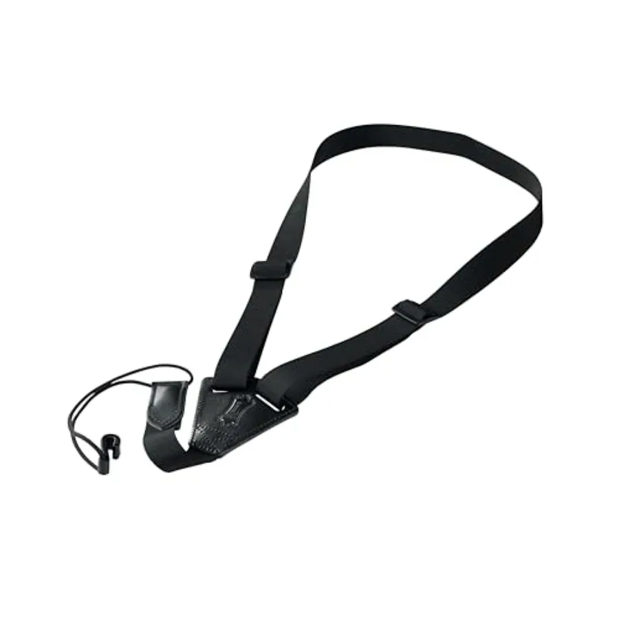 

Черный нейлоновый ремень для классической гитары для живых выступлений и тренировок, прочный материал, удобная посадка, легкий дизайн