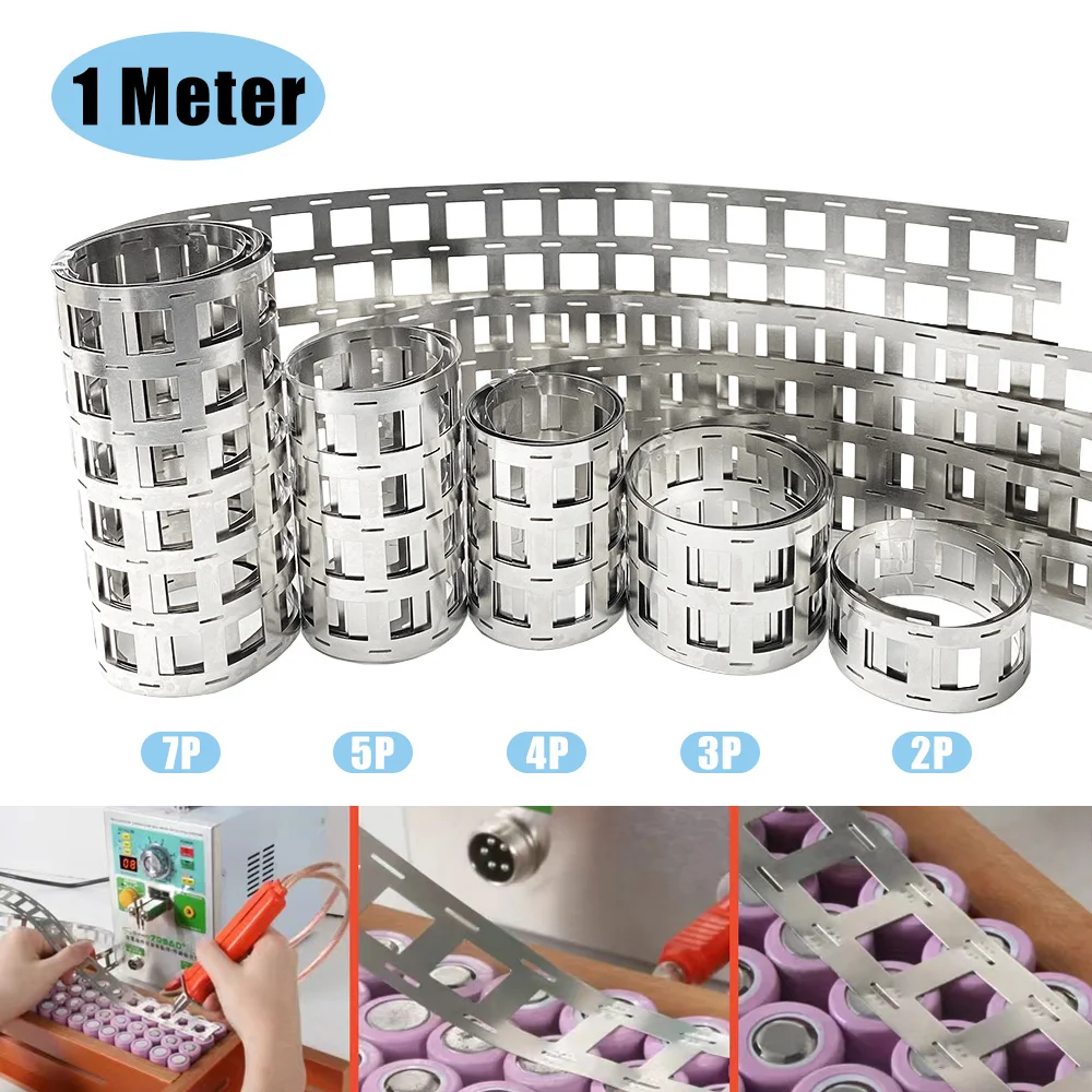 1 metr 0,15*27mm taśma niklowa bateria litowa paski niklowe do akumulatora 18650 2P/3P/4P5P/6P/7P zgrzewanie punktowe pas niklowy