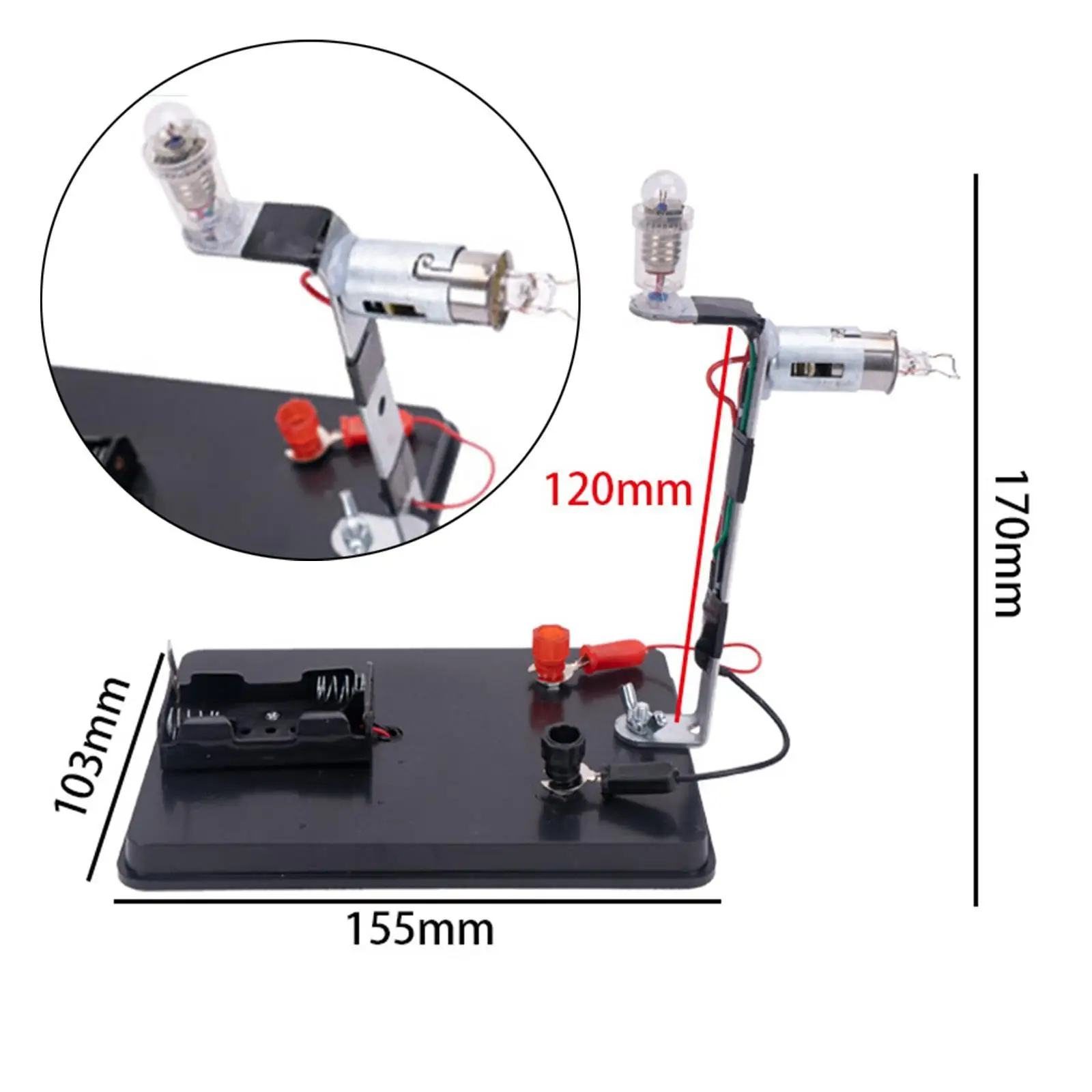 

Physical Learning Conductors Hands Energy Channel Toy Resistance Measure Tool for Physics Experiment Classroom Activity Lab Home