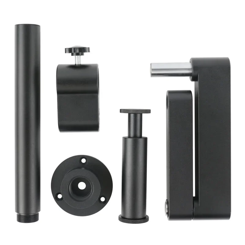 Industrial Lab Collapsible Extension Type Desktop Video Stereo Microscope Stand Holder Bracket Support For 76mm 50mm Focussing - view 2