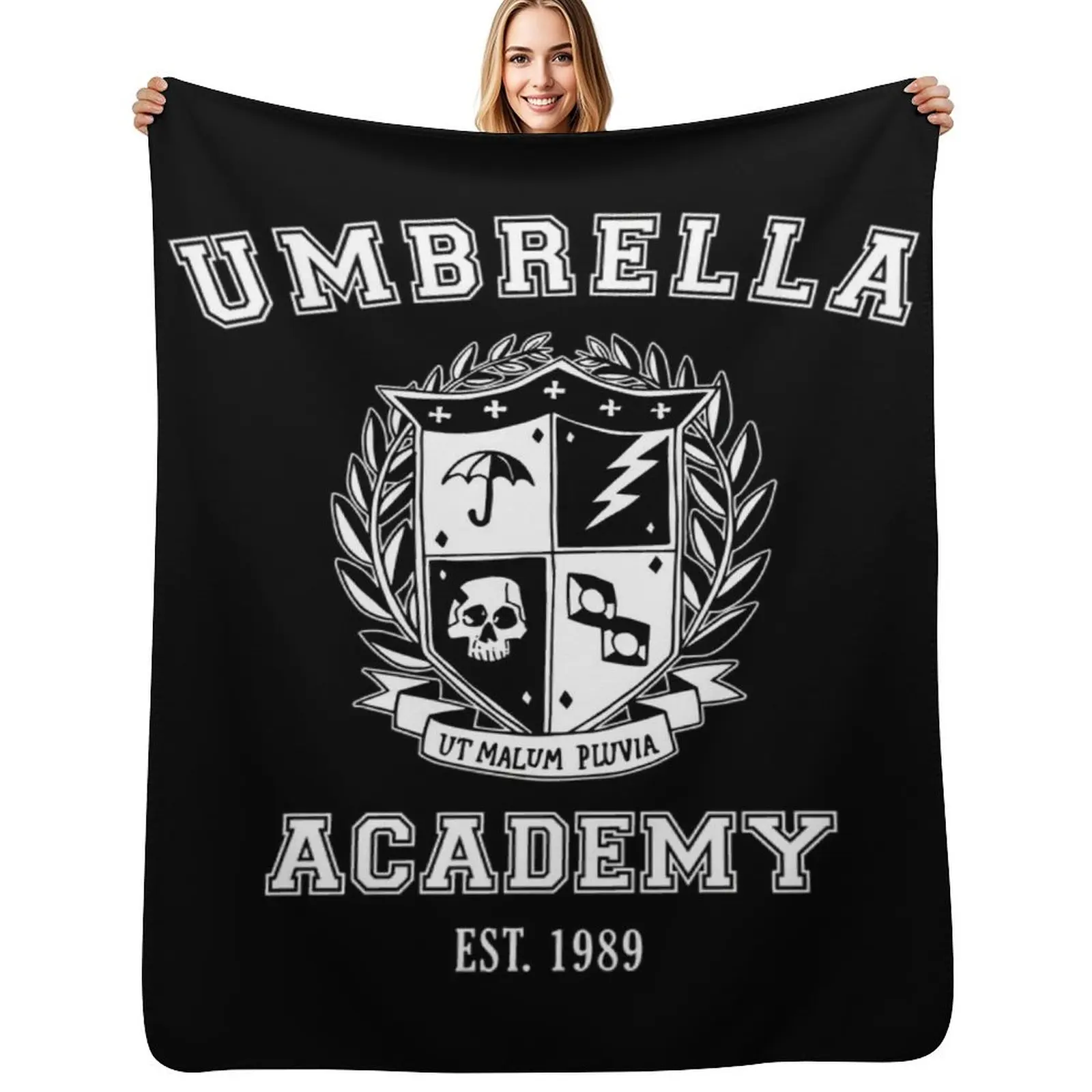 Umbrella Academy - School Varsity Throw Blanket for sofa Giant Sofa Moving Bed covers For Decorative Sofa Hairy Blankets
