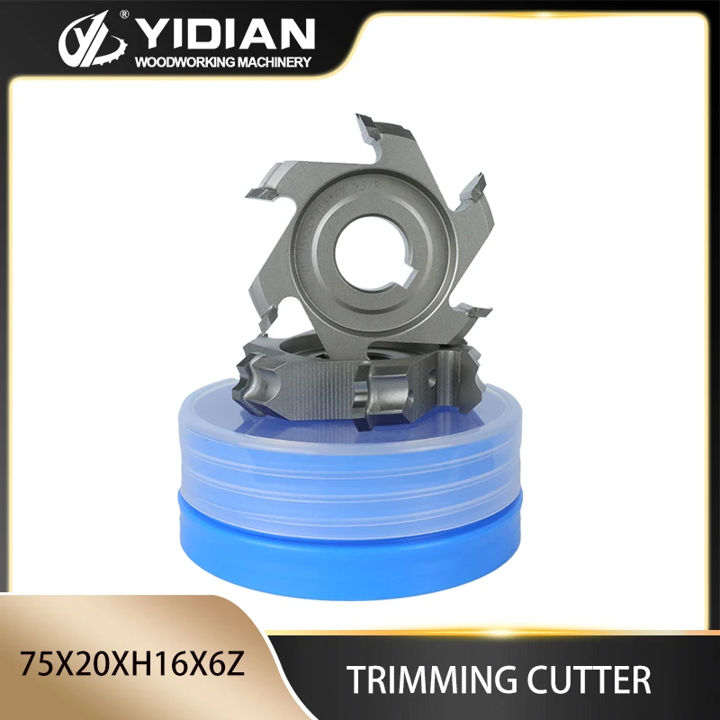 1Pair 75X20XH16X6Z Woodworking Edge Banding Parts Fine Trimming Cutter for Nanxing Machines Tool EC106