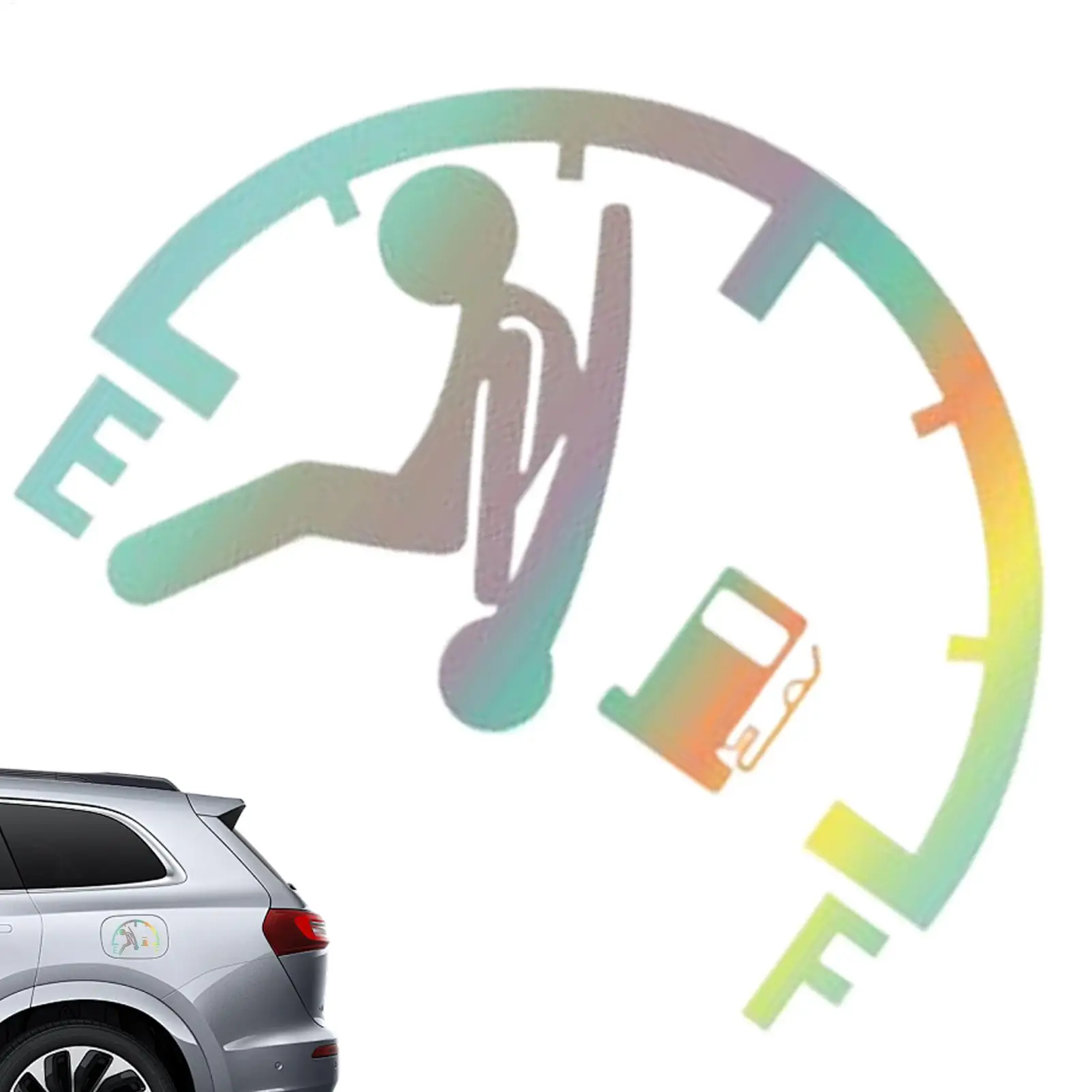 

Decals For Cars Reflective High Gas Consumption Vehicle Decal Tank Cap Vehicle Sign For High Gas Consumption Exterior Rv Window