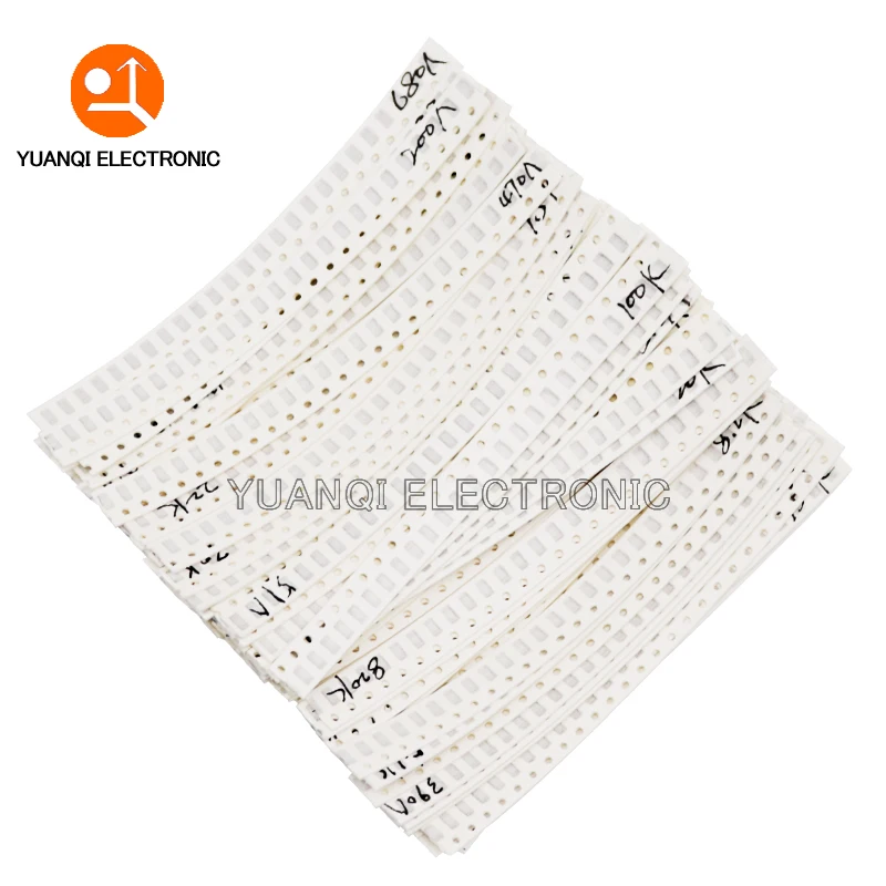 1500pcs 0603 0805 1206 SMD Resistor Assorted Kit 1R - 10M ohm 1% 60valuesX 25pcs Sample Bag