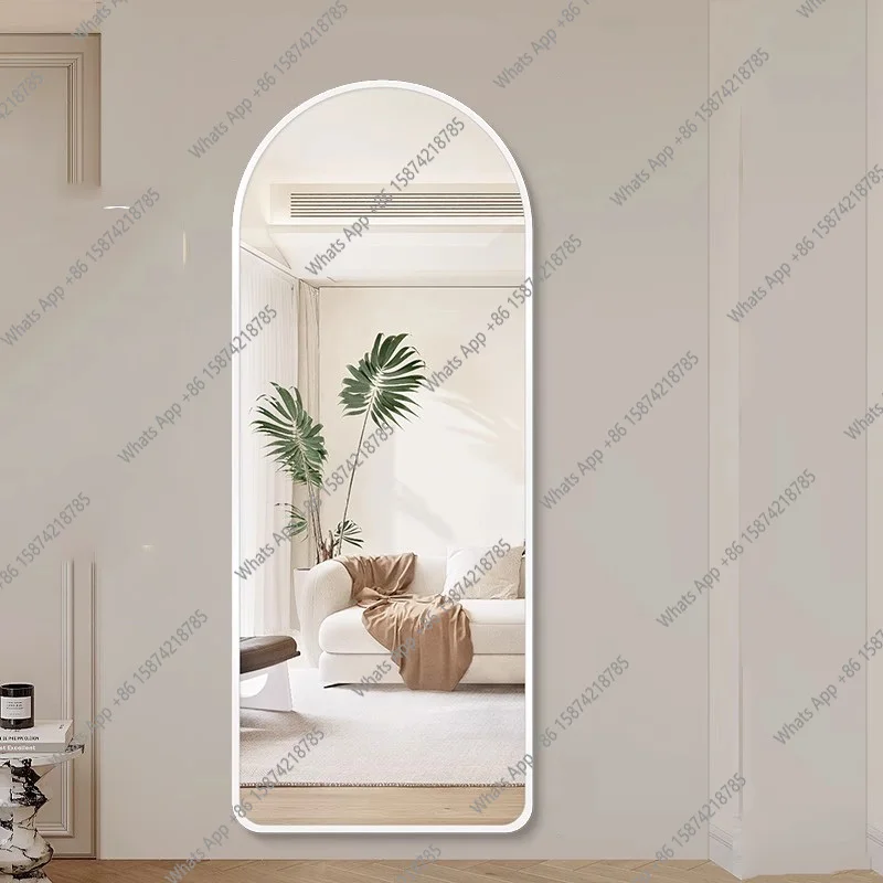 Modern Funky Mirror Bathroom Luxury Long Bedroom Girls Men Full Body Decoration Wall Mirror Hanging Espelhos Home Decorations